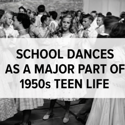 How School Dances Became a Major Part of 1950s Teen Life Photo